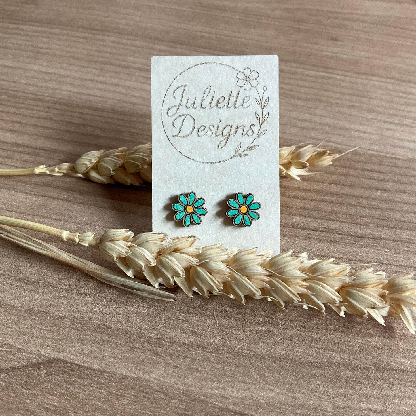 Oorstekers Daisy - groen S