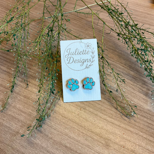 Pootjes - pastel blauw
