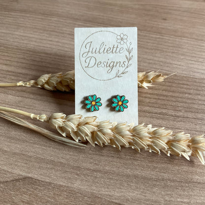 Oorstekers Daisy - groen S