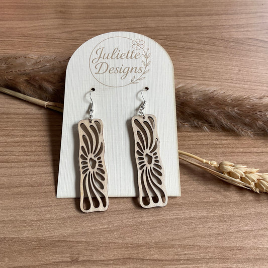 Oorhanger lang rechthoek