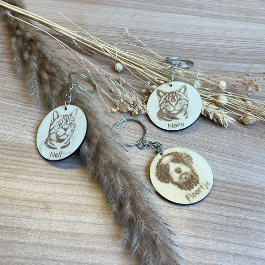 Gepersonaliseerde sleutelhanger