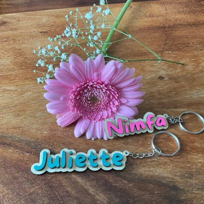 Gepersonaliseerde sleutelhanger